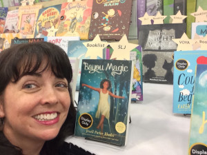 The ARC of my newest favorite MG read - Bayou Magic by Jewell Parker Rhodes. BUY NOW. 
